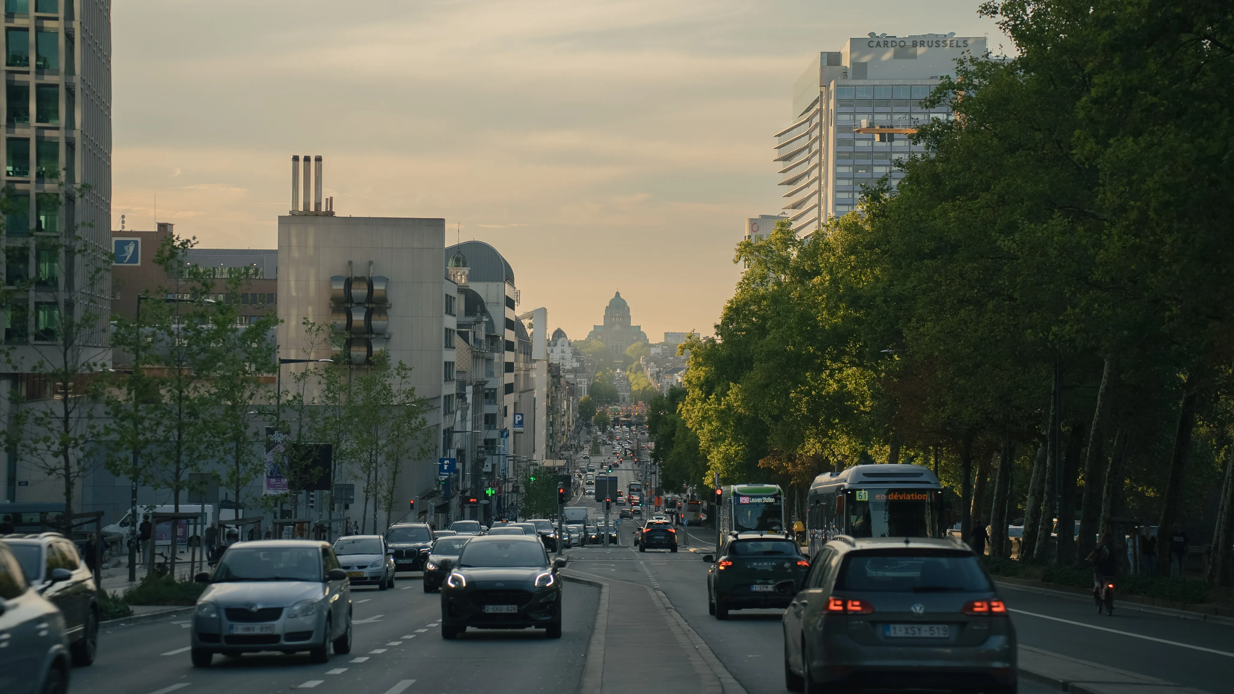 traffic in brussels
